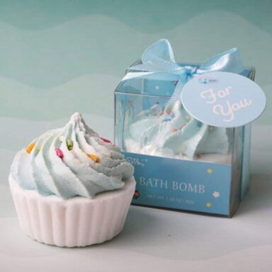 Cupcake Bliss - Vanille Bruisballen Bedankje