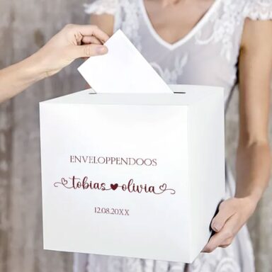 Gepersonaliseerde Enveloppendoos Violet