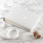 Gepersonaliseerd wit lederen fotoalbum - Afbeelding 3