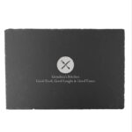 Gepersonaliseerde Leisteen Kaasplank