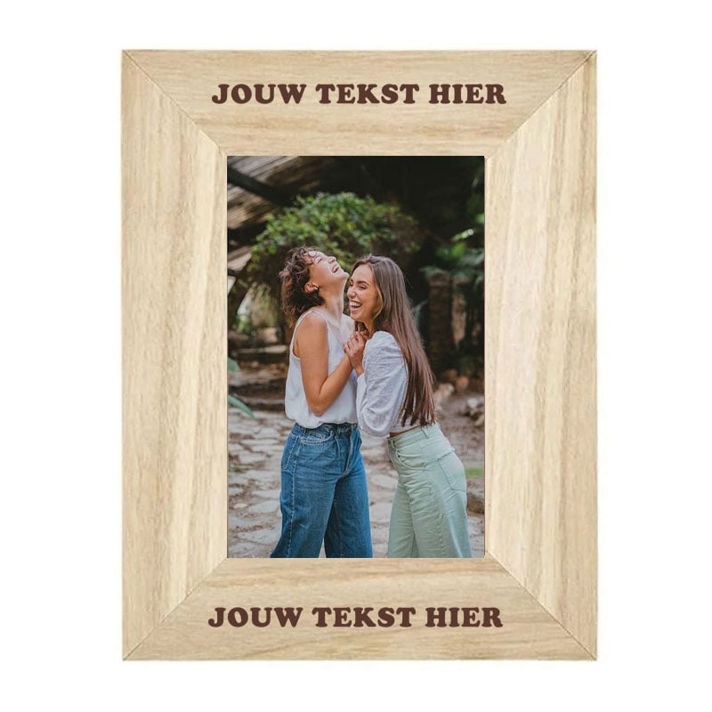 jouw-tekst-hier Custom Creations Fotolijst