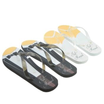 Just Married Duo-Strand Slippers