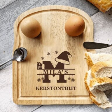 Gepersonaliseerd Ontbijtbord Kerst