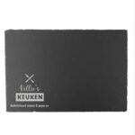 Gepersonaliseerde Leisteen Borrelplank - Keukeneditie