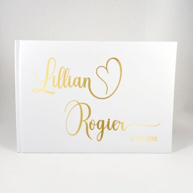 Laurie Goud Gastenboek Gepersonaliseerd