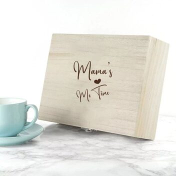 Theedoos Mama's Me Time met Persoonlijke Tekst