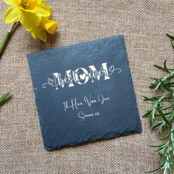 Mom Leisteen Onderzetters