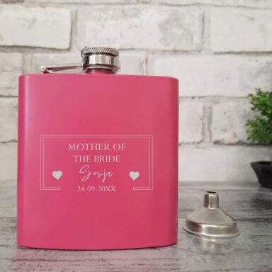 Mother of the Bride Heupfles Roze