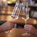 mr mrs champagneglazen gegraveerd met naam en datum
