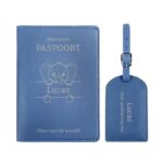 Olifantje Paspoort & Kofferlabel Set