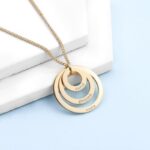 Familieketting met Namen Ring of Love - Afbeelding 2