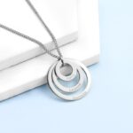 Familieketting met Namen Ring of Love 2