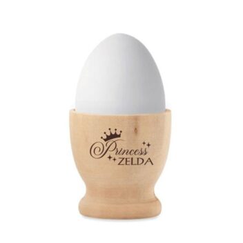 Gepersonaliseerd Houten Eierdopje - Princess