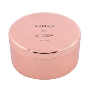 Ringdoos Madison - Gepersonaliseerd