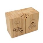 Bamboe Peper en zout stel - Together Forever