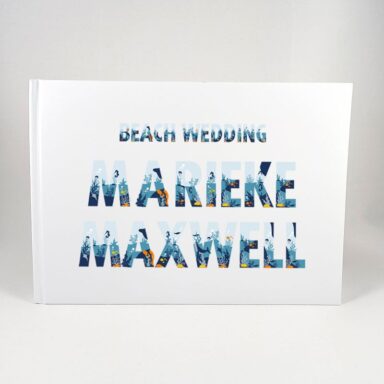 Gepersonaliseerd Beach Wedding Gastenboek