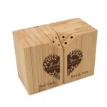 Bamboe Peper en zout stel - Thank you