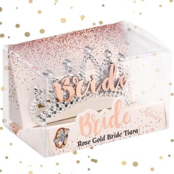 Bride Tiara Rose Gold