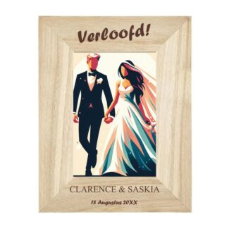 Gepersonaliseerde Fotolijst Verloofd