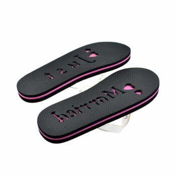 Just Married Slippers Zwart Dames