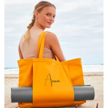 Moderne Yoga Tas van biologisch katoen