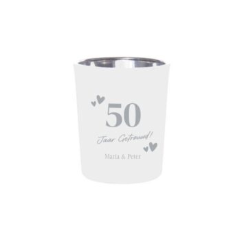 Jubileumvonk Theelichtjes wit