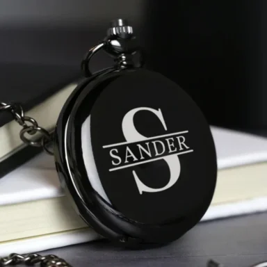 Tijdloos Zakhorloge met Monogram Design