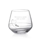 Gepersonaliseerde Theelichthouder met Swarovski | Custom Gravure
