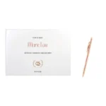 Roségouden Pen voor Gastenboek | Zwart Inkt Metaal Bruiloft Cadeau