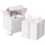 Witte Kubusdoosjes 7 cm - 10 Stuks voor Bedankjes en Decoratie