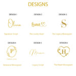 Design Kaart Sieradendoosjes Rond - 6 Designs