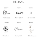 Designkaart Sieradendoos Korean Style met 6 Designs