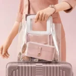 Luxe Korean Style Pink Sieradenbox Sfeerfoto op Reis