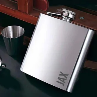 VS Zakfles voor Speciale Gelegenheden - Gepersonaliseerd Cadeau