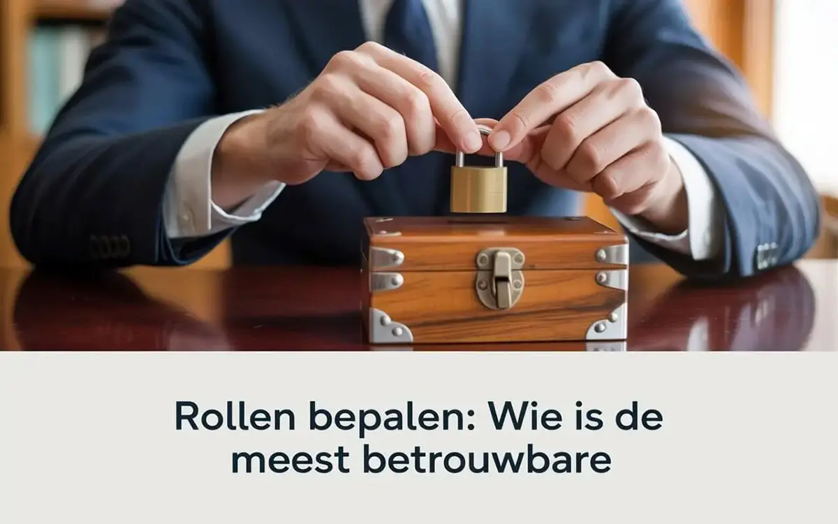 Wie Beheert de Enveloppendoos op de Bruiloft? Tips voor Veilig Bewaren 2 Ceremoniemeester Beveiliging Enveloppendoos