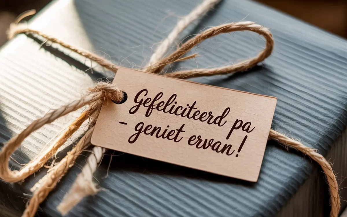 simpel cadeaukaartje man nederlands