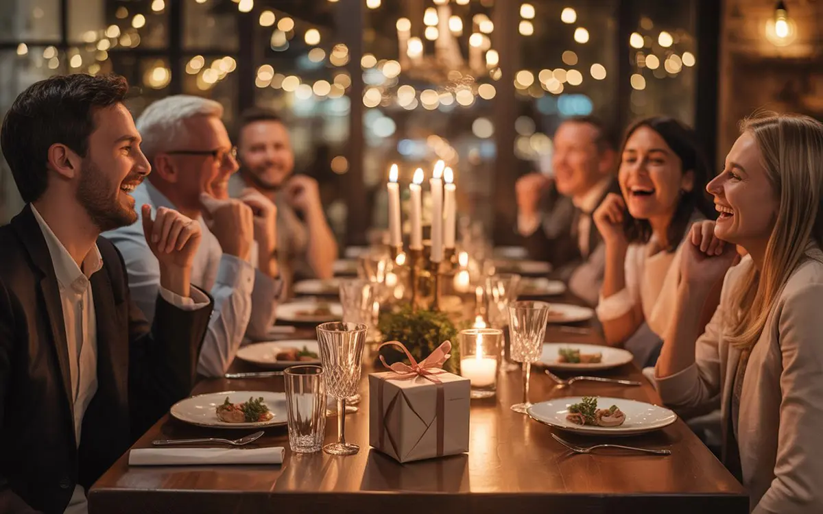 Afscheidsdiner pensioen collega