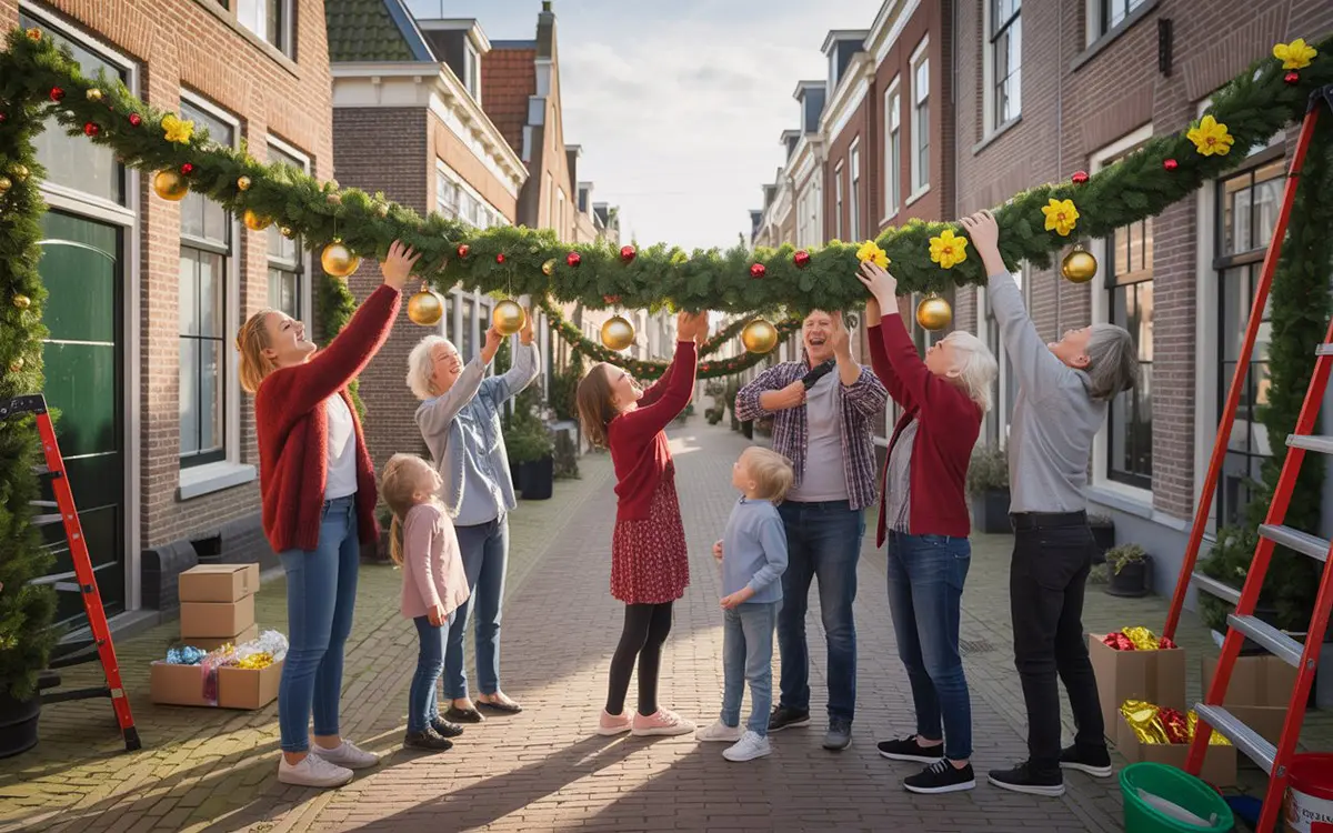 buren maken ereboog traditie