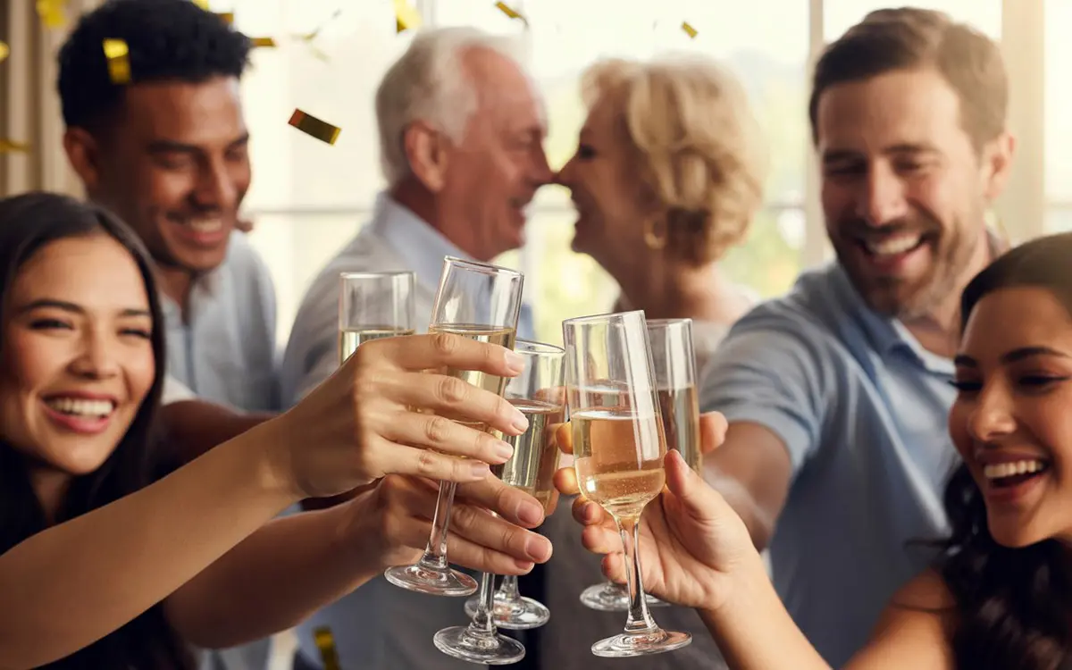 gouden jubileum feest vrienden