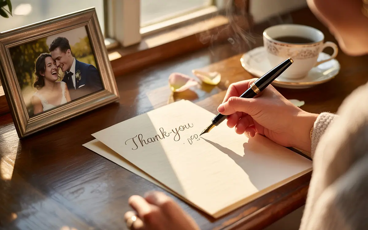 bedankkaart bruiloft tekst schrijven