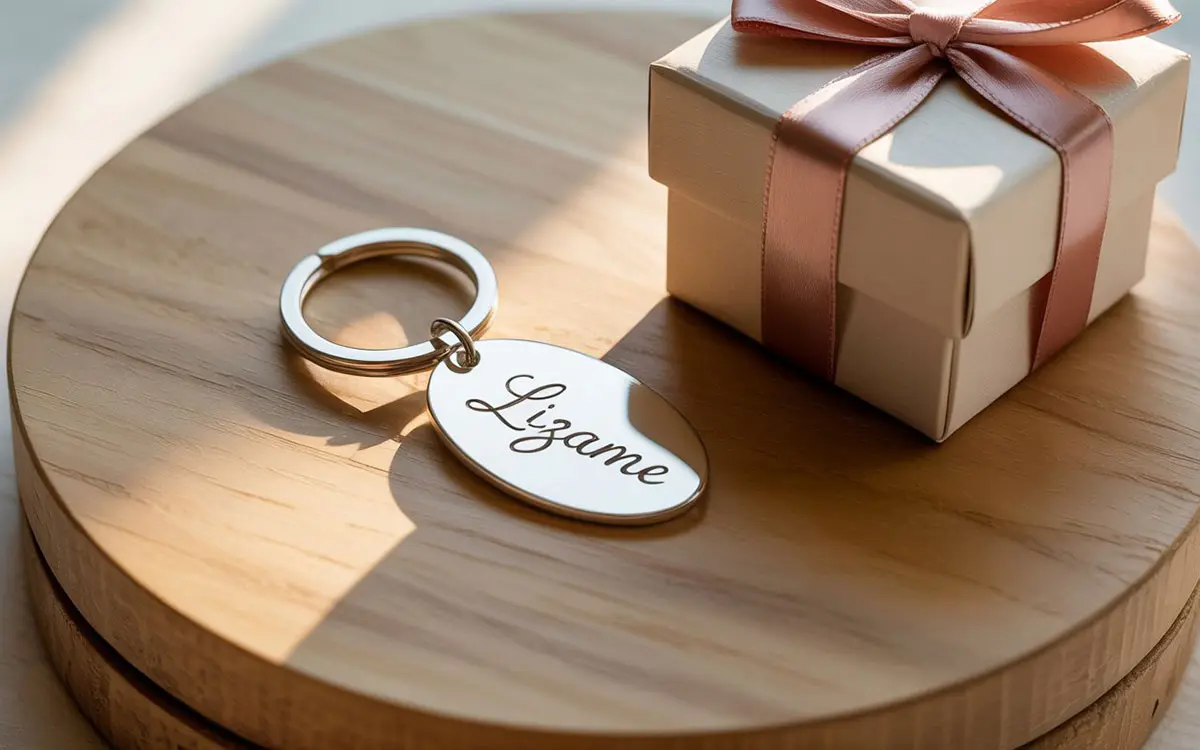 gepersonaliseerde sleutelhanger last minute cadeau