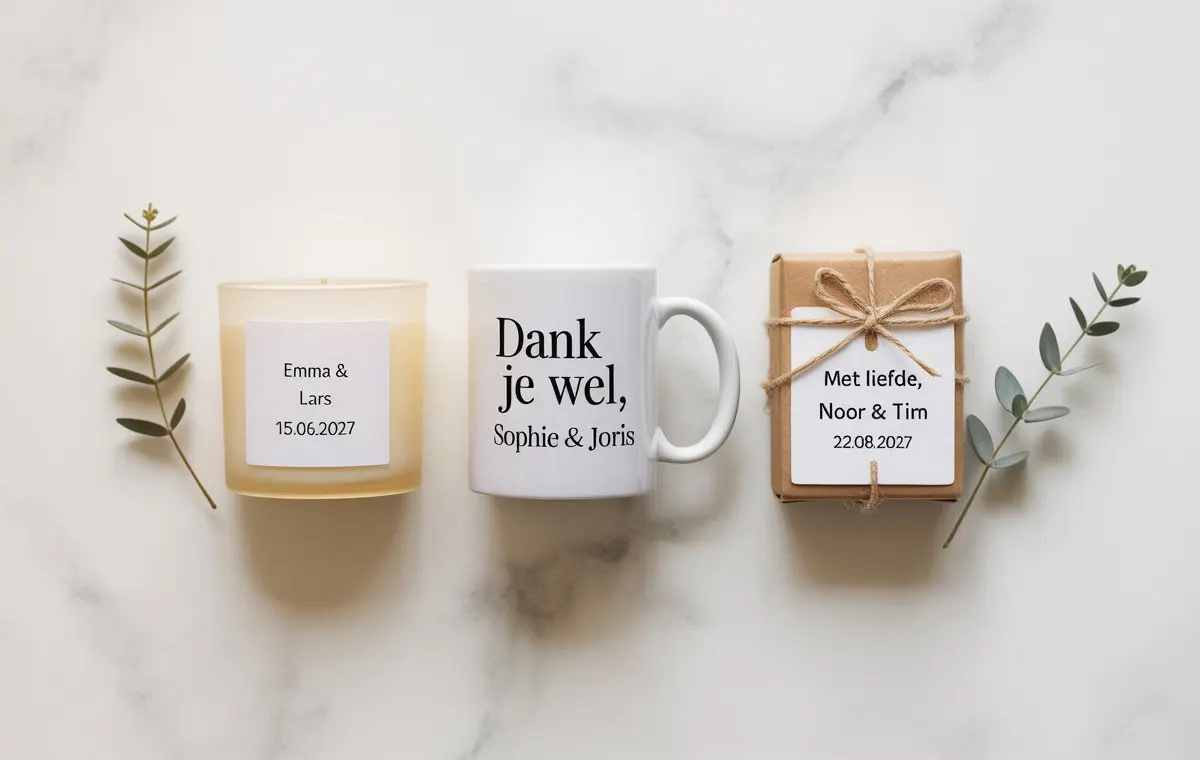 bedankjes populaire keuzes