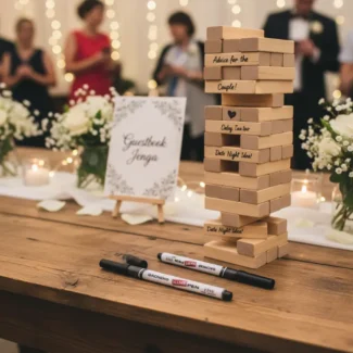 Detailopname van een marker die vlekvrij schrijft op onbehandeld hout zonder uit te lopen in de nerven.